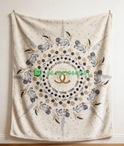 Chanel Throw Blankets